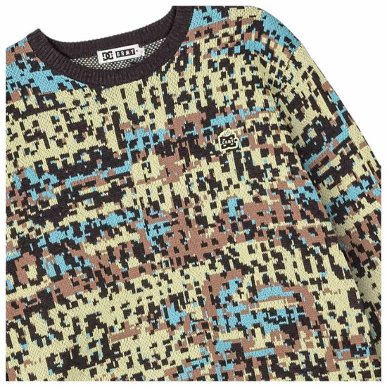 Grimey Ανδρική πλεκτή μπλούζα The Swarm DC Shoes x Grimey Knit Sweater